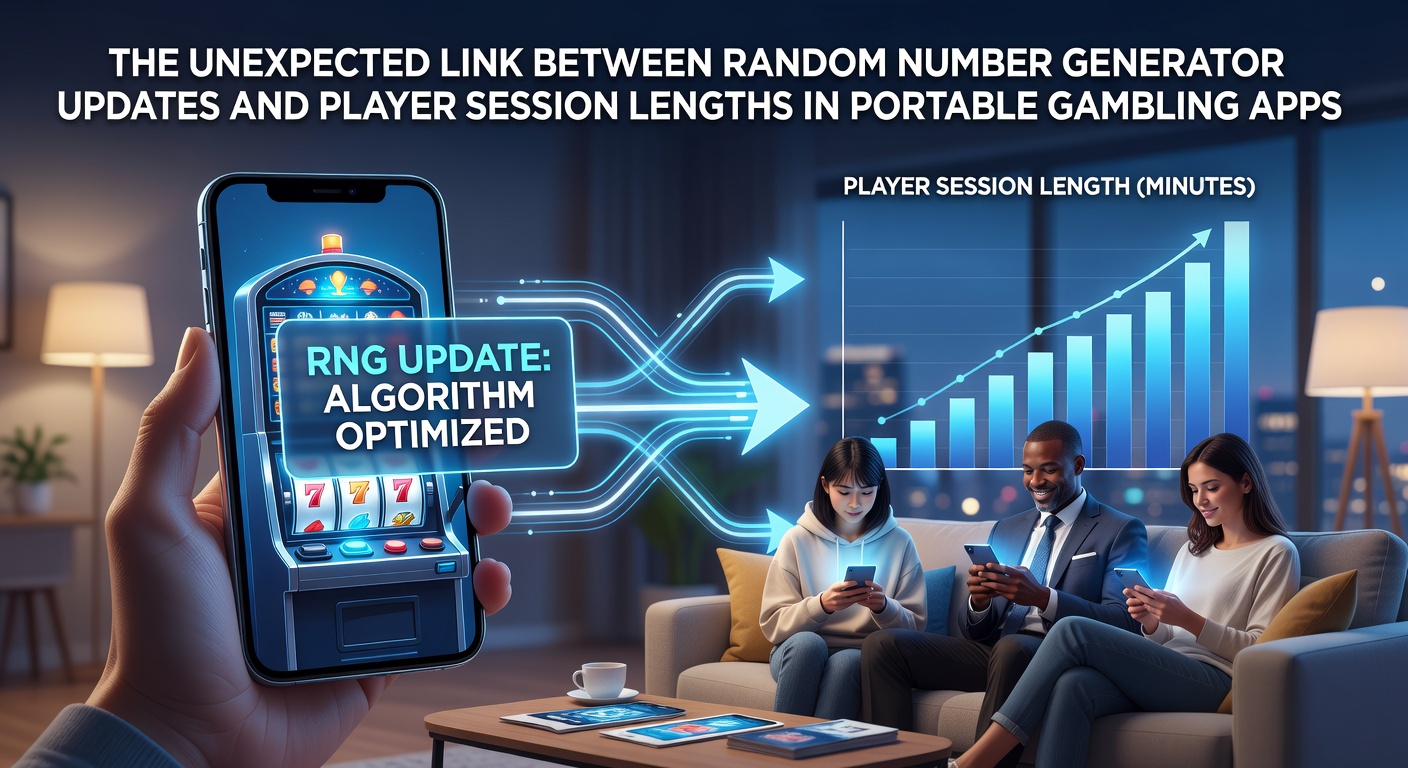 Mobile gambling app screen showing random number generator metrics and session tracking interface